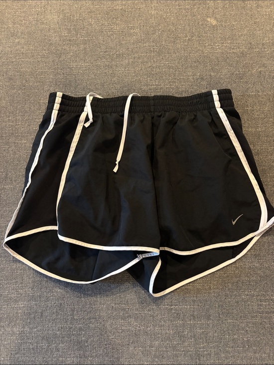 Nike Pants - Nike Black Women's Athletic Shorts with White Trim